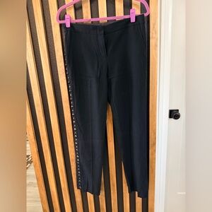 BCBGMaxAzria Black Studded Slacks